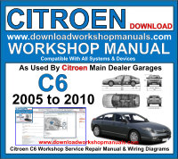 Citroen C6 Workshop Manual Download